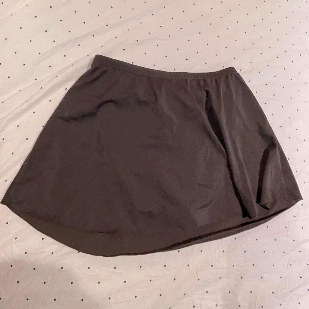 Brown Swim Skirt